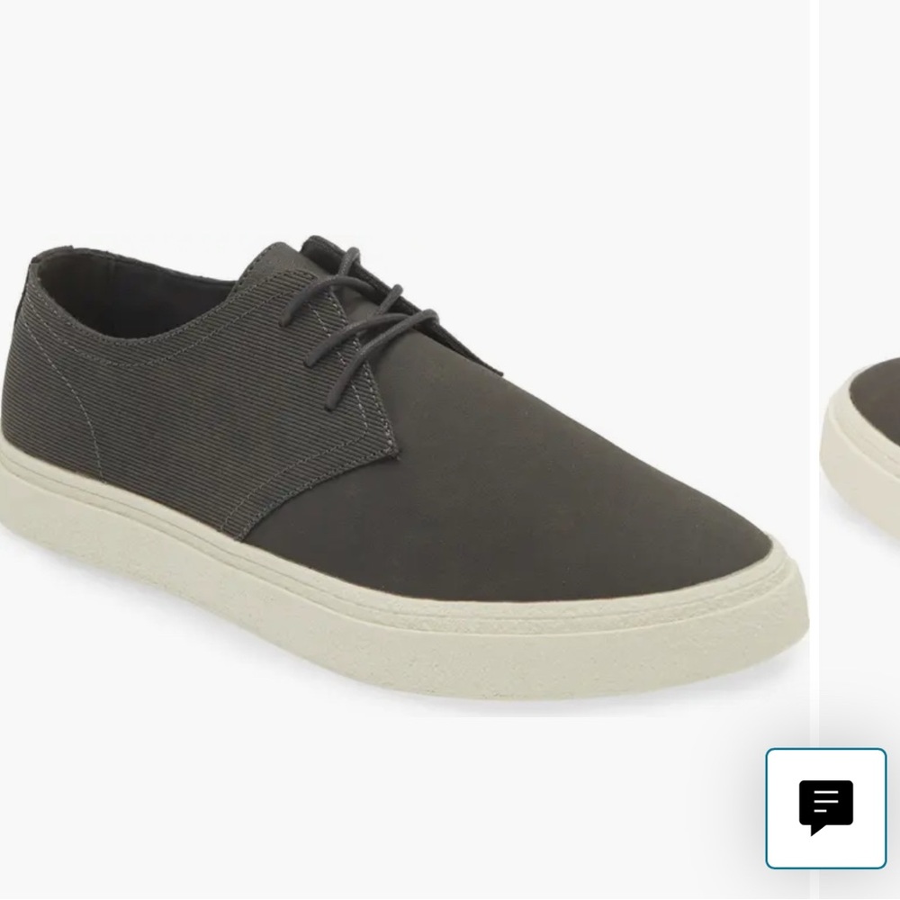 Men's abound Jayden derby gray Casual Sneakers size 8